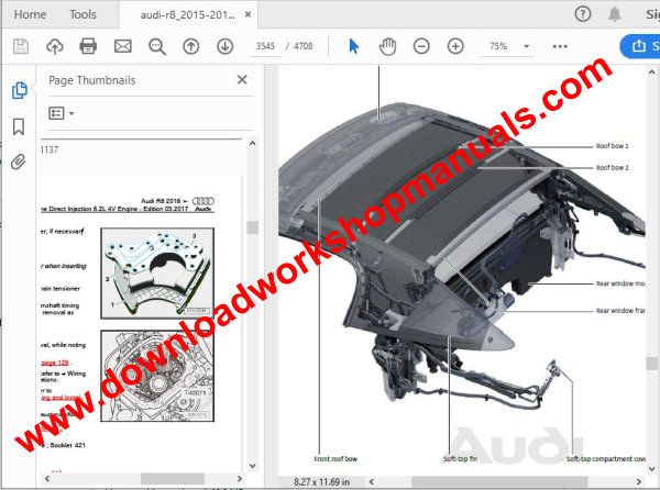 Audi r8 repair manual
